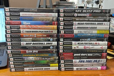 #ad Sony PlayStation 2 Video Games Complete $1.98 34.98 You Choose Fast Ship $1.98