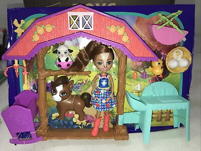 #ad Enchantimals Barnyard Nursery Playset with Haydie Horse Trotter Loose New Read $15.95