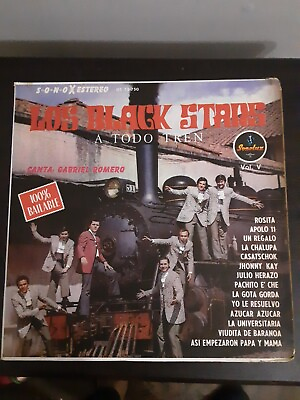 #ad Vinyl Los Black Stars A Todo Tren $19.99
