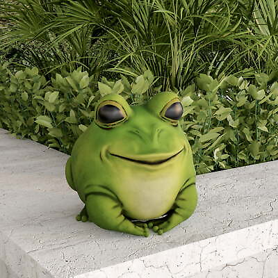 #ad 6quot; Frog Animal Figurine Garden Statue $18.94