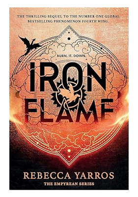 #ad Iron Flame by Rebecca Yarros Paperback.... $15.00