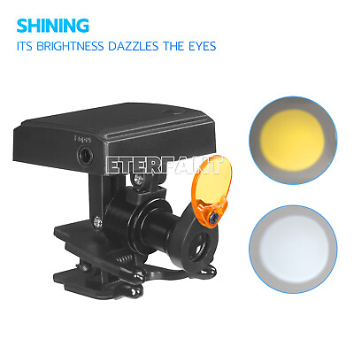 #ad ETERFANT 5W Wireless Dental LED Headlight with Filter for Binocular Loupe Glasse $22.99