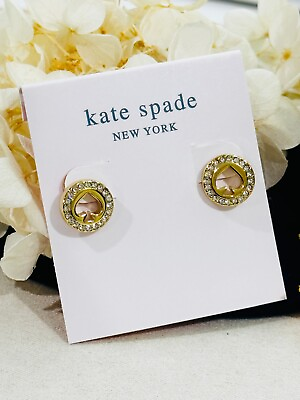 #ad kate spade gold color earrings $16.99