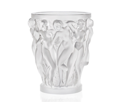 #ad Lalique Bacchantes Vase Clear Crystal Limited Edition 2023 $3957.00