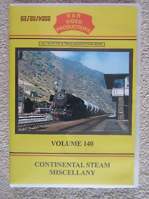 #ad B amp; R VIDEO PRODUCTIONS Vol 140 Continental Steam Miscellany DVD GBP 10.00