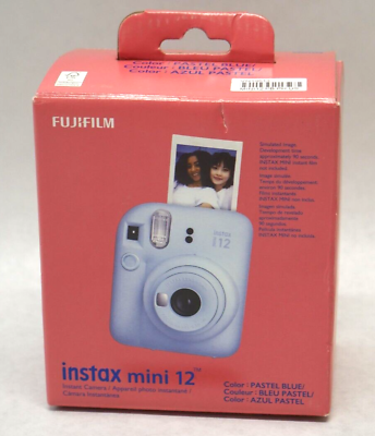 #ad Fujifilm Instax Mini 12 with 60mm Instax Mini Lens Pastel Blue $79.99