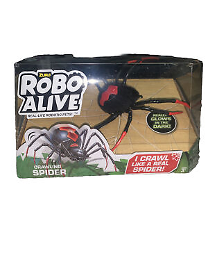#ad Robo Alive Crawling Spider Battery Powered Robotic Toy by ZURU $9.50