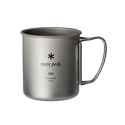 #ad Snow Peak MG 142 Titanium Single Mug 300 ml Outdoor Cup $36.84