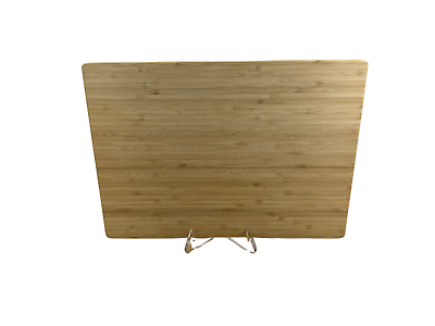 #ad #ad Bamboo Kitchen Cutting Board Wood Chopping Board Serving 13.25x9.25 Single Tone $12.89