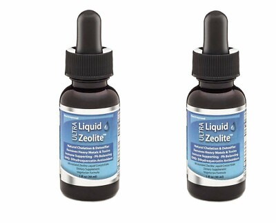 #ad 2 Extra Strength Liquified Zeolite Liquid Natural Detox for PURE Mind and Body $34.99