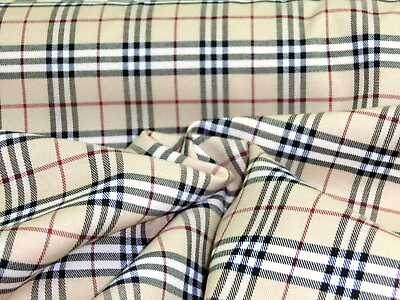 #ad Imperial Plaid Tartan Scottish Fabric Material 44quot;W BTY $9.99
