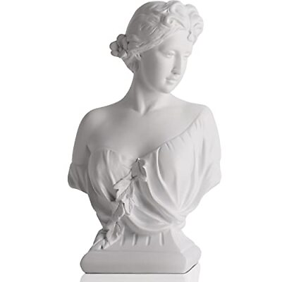 #ad 12 Artemis Bust Large Greek Goddess Statue Young Venus Plaster Portrait Lover C $76.47