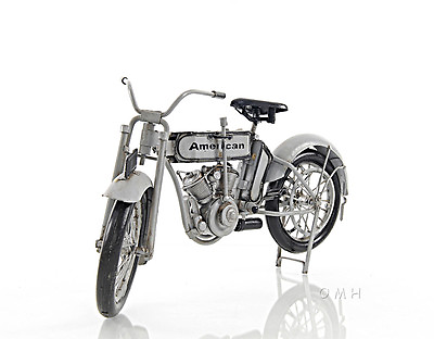 #ad Harley Davidson Model 7D Twin 1911 Motorcycle Metal Model 12.5quot; Automotive Decor $97.99