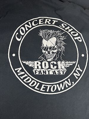 #ad T Shirt Metal Punk Large Rock Fantasy Concert Shop Anniversary Shirt New York $60.00