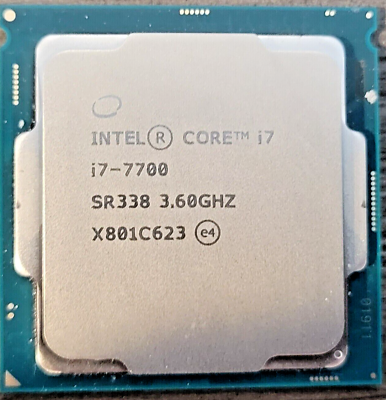 #ad Intel Core i7 7700 Quad Core 3.60GHz 8MB LGA1151 CPU Processor SR338 $75.00