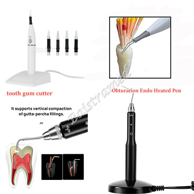 #ad Dental Cordless Gutta Percha Tooth Teeth Gum Cutter Obturation Endo Heated Pen $28.51