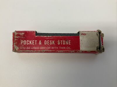 #ad Pocket And Desk Stone Aluminum Oxide Antique $4.99