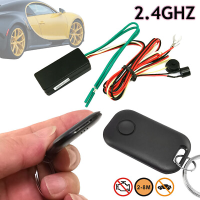 #ad RFID 2.4GHZ Wireless Immobilizer for Car Anti Theft Engine Lock Anti hijacking $28.92
