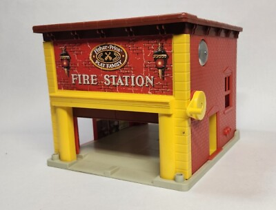 #ad Fisher Price Vintage Fire Station House #928 Play Toy 1979 NICE $17.79