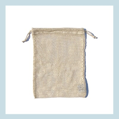 #ad 100% Cotton Reusable Produce Muslin Bags – Mesh Drawstring Storage Pouch $711.95