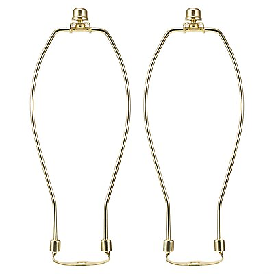 #ad 2 Pack 10 Inch Lamp Shade Harp Holder Detachable Lamp Shade Bracket Replacement $16.50