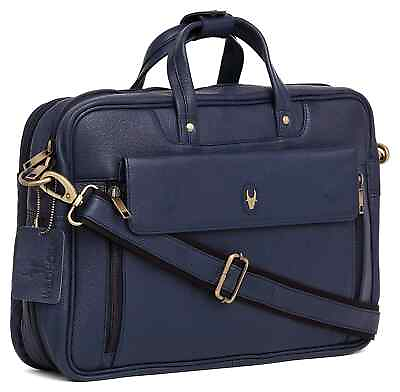 #ad Leather Messenger Laptop Shoulder Crossbody Travel Handbag for Men Best quality $89.99