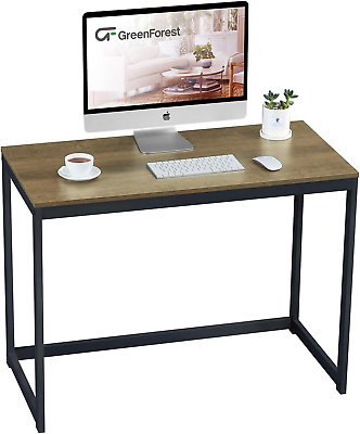 #ad Computer Desk for Small Space Modern Home Office Computer Desk 40 Inch Simple PC $60.99