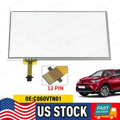 #ad 6.1quot; Touch Screen Digitizer Fits For 2014 2018 Toyota RAV4 Navigation Radio APPS $34.97