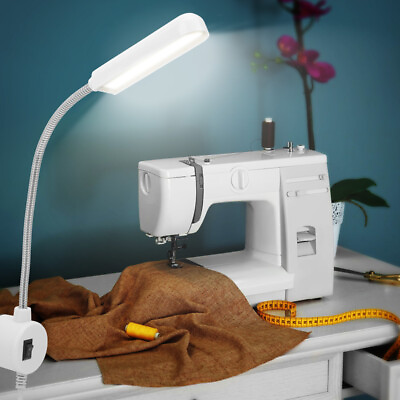 #ad US Plug LED Office Household Tattoo Touch Sewing Machine Light Gooseneck AOS $13.20