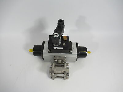 #ad Assured Automation B36NRX08SCE3B SS Ball Valve w Pneumatic Actuator 3 8quot; NOP $249.99