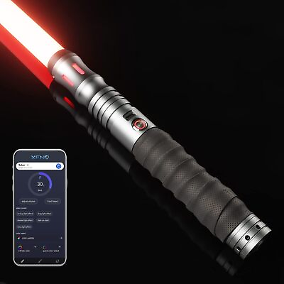 #ad Smooth Swing Dueling Lightsabers with APP Infinite RGB 16 Colors Changeable... $102.49