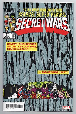 #ad Marvel Super Heroes Secret Wars #4 1984 Facsimile Edition 2024 NM $4.74