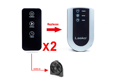#ad 2pk Replacement Remote Control for Lasko Cyclone Fan $15.99
