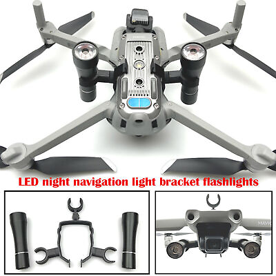 #ad 1× LED Night Navigation Light Mount Flight Flashlights for DJI Mavic Air 2 Drone $20.14