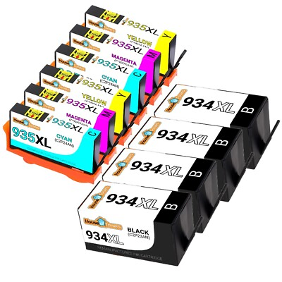 #ad 10 Pack #934XL #935XL Ink Cartridges for HP Officejet Pro 6830 6835 6230 $24.95