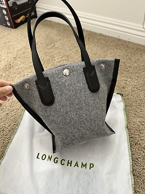 #ad LONGCHAMP Mini Essential Flanelle Tote Bag $250.00