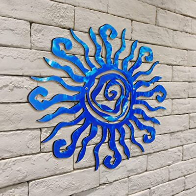 #ad Wacky Sun Metal Wall Art Decor for Garden Home Patio Farmhouse $25.32