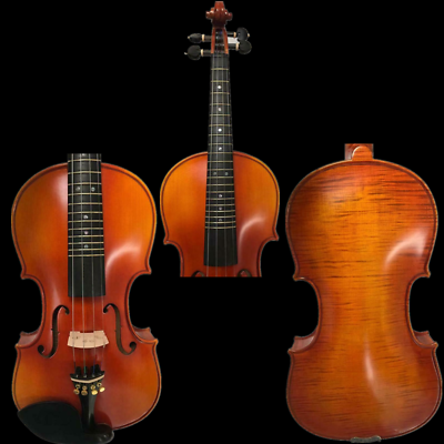 #ad Strad style SONG Master 4 4 violin with fretsone piece of maple wood #14558 $899.00
