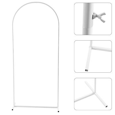 #ad Arched Backdrop Stand Party Background Rack Metal Iron Frame Wedding Decor US $17.96