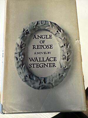 #ad ANGLE OF REPOSE by WALLACE STEGNER 1st EDITION STATED with DJ TOO.Minor Jacket $69.99