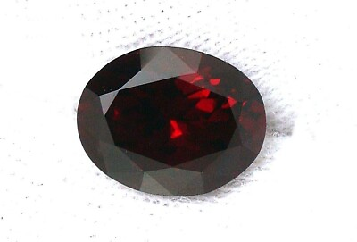 #ad 10x8 10mm x 8mm Oval Garnet Natural Dark Red Gem Stone Gemstone ES3870 32823 $31.46