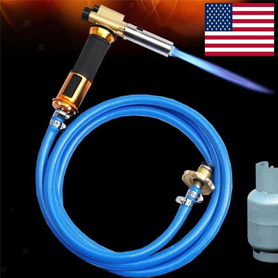 #ad Electronic Ignition Liquefied Gas Cutting Torch Kit Tool for Welding and Brazing $18.99