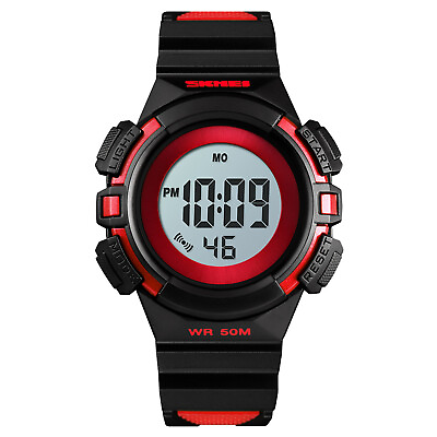 #ad 1485 Multifunction Digital Electronic Watch 50M Waterproof T6I1 $11.75