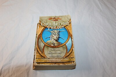 #ad 2009 Wizards Of The Coast The Elven Nations Trilogy Paperback Book 760 Pages $15.56