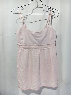 #ad Lululemon Pritti Womens Baby Doll Tank Top Size 10 Pink . $20.00