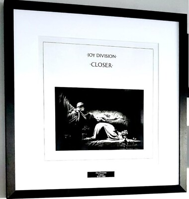 #ad Joy Division Framed Genuine Album Cover Closer Ian Curtis GBP 59.99
