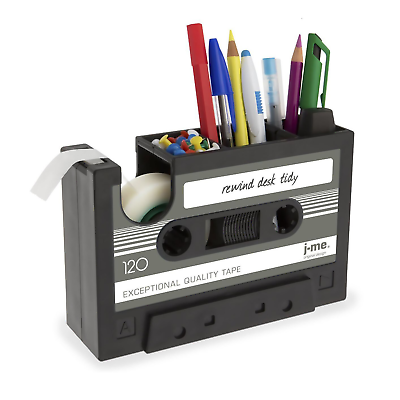 #ad Desk Organizer Pen Holder Table Storage Desktop Office Supplies Tape Dispenser $18.99