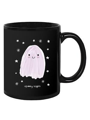 #ad Spooky Night. Cute Happy Ghost Mug Image by Shutterstock $24.99