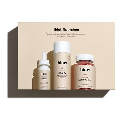 #ad hims thick fix system Total Hair Package to Supports Hair Growth $32.00