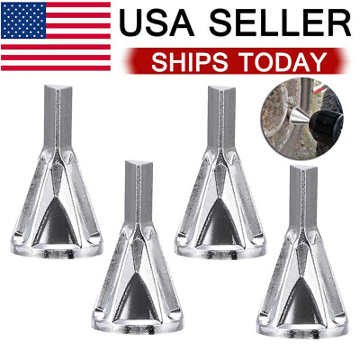 #ad 4PCS Deburring External Chamfer Tool Stainless Steel Remove Burr Tools Drill Bit $10.42